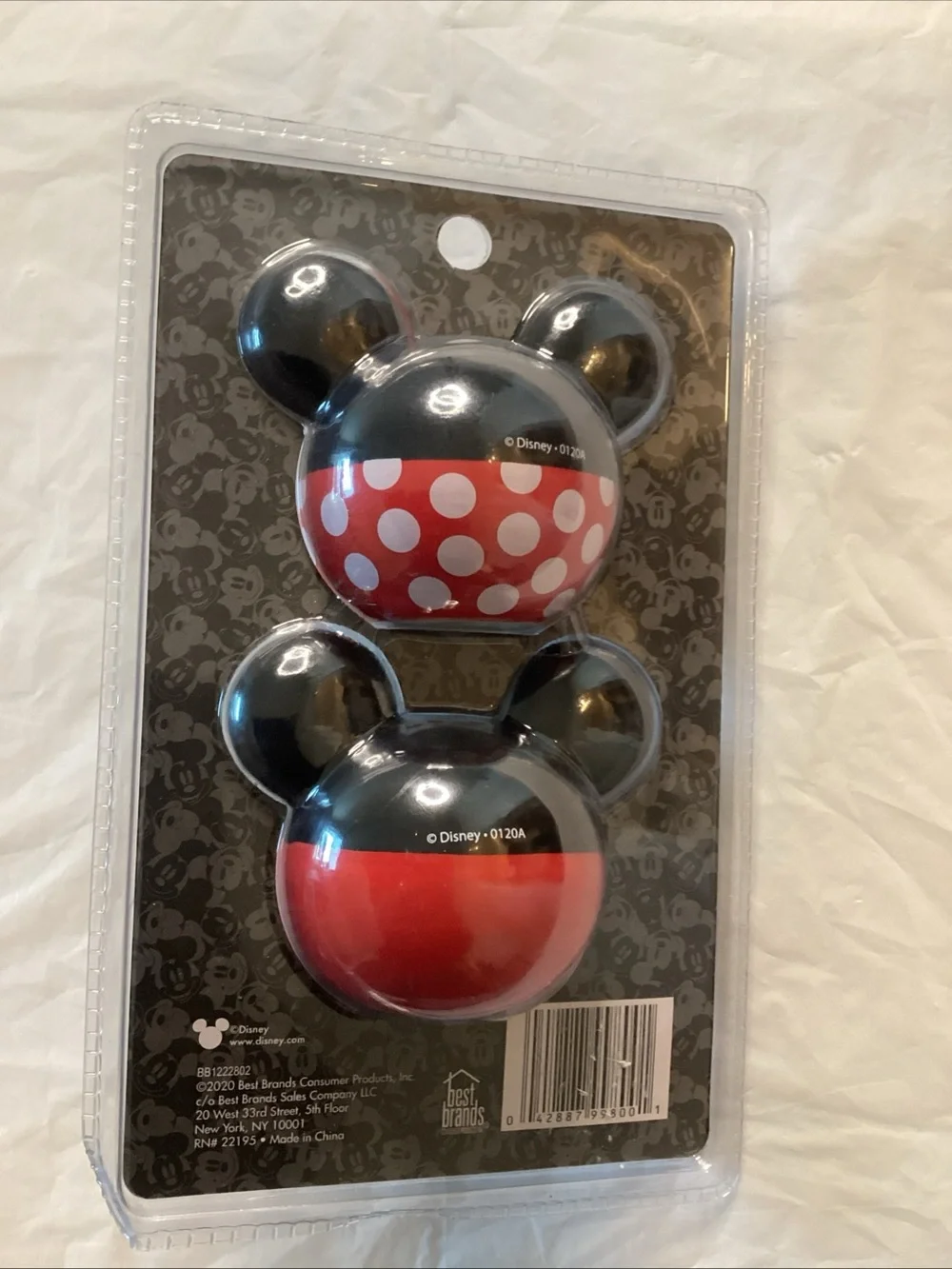 Disney Minnie & Mickey Red, Black and White Salt & Pepper Set